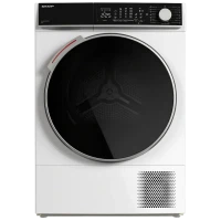 Uscător de rufe Sharp KD-NHL8S9GWC-EE, 8kg, Alb