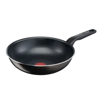 Tigaie WOK Tefal C3841953, 28cm, Negru
