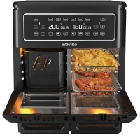 Аэрофритюрница Breville Halo Flexi, Чёрный