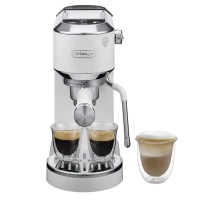 Cafetiera manuala DeLonghi EC890WI, 1450W, Alb Cafetiera manuala DeLonghi EC890WI, 1450W, Alb