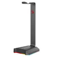 Stand pentru căști gaming Bloody GS2L, USB, Negru