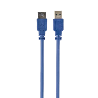 Удлинитель Cablexpert CCP-USB3-AMAF-6, USB Type-A (F)/USB Type-A (M), 1,8м, Синий Удлинитель Cablexpert CCP-USB3-AMAF-6, USB Type-A (F)/USB Type-A (M), 1,8м, Синий
