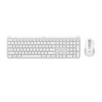 Клавиатура и мышь Logitech MK950, Беспроводное, Белый