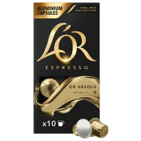 Cafea L'OR Espresso Or Absolu, 10 buc