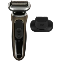 Электробритва мужская Braun 72-C1200s, Черный | Золотистый