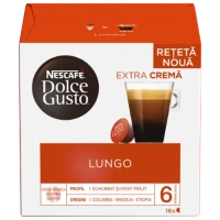 Cafea Nescafe Dolce Gusto Caffe Lungo, 16 cap. Cafea Nescafe Dolce Gusto Caffe Lungo, 16 cap.