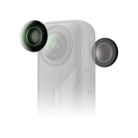 Аксессуары для экшн камеры Insta360 X5 Replacement Lens Kit Double, Черный