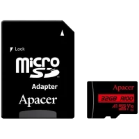 Карта памяти Apacer microSDHC UHS-I U1 Class 10, 32Гб Карта памяти Apacer microSDHC UHS-I U1 Class 10, 32Гб