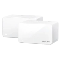 Sistem Wi-Fi Mesh MERCUSYS Halo H90X(2-pack), Wi-Fi, Alb