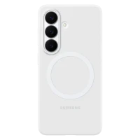 Husă Samsung Silicone Magnet Case pentru Galaxy S26, Alb