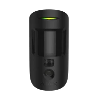 Detector de mișcare Ajax MotionCam, Negru
