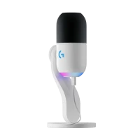 Microfon Gaming Logitech Yeti GX, Cu fir, Alb