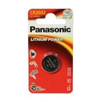Дисковые батарейки Panasonic CR-2032EL, CR2032, 1шт.