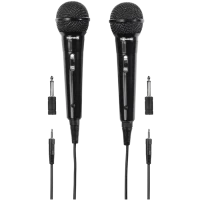 Microfon Karaoke Thomson M135D, Cu fir, Negru Microfon Karaoke Thomson M135D, Cu fir, Negru