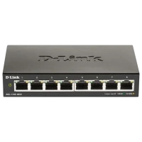 Сетевой коммутатор D-Link DGS-1100-08V2/A1A, 8x 10/100/1000 Мбит/с