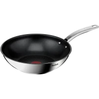 Tigaie WOK Tefal B8171944, 3,6L, 28cm, Oțel inoxidabil Tigaie WOK Tefal B8171944, 3,6L, 28cm, Oțel inoxidabil