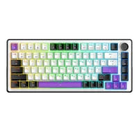 Клавиатура HATOR Hellyberry HK75 Wireless, Проводное / беспроводное, Белый