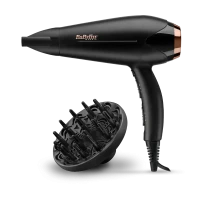 Uscător de păr BaByliss Turbo Shine D570DE, 2200 W, Negru