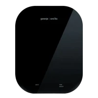 Cântar electronic de bucătărie Gorenje Ora ito KT10 ORAB, Negru Cântar electronic de bucătărie Gorenje Ora ito KT10 ORAB, Negru
