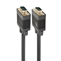 Cablu Video Cablexpert CC-PPVGA-15M-B, VGA D-Sub (M) - VGA D-Sub (M), 15m, Negru Cablu Video Cablexpert CC-PPVGA-15M-B, VGA D-Sub (M) - VGA D-Sub (M), 15m, Negru
