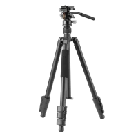 Штатив для видеокамер Vanguard VESTA GO 264AV12, Видеоголовка, Чёрный