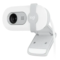Cameră Web Logitech BRIO 100, 1920x1080, Alb