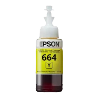 Контейнер с чернилами Epson T664, 70мл, Желтый