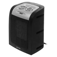 Тепловентилятор VITEK VT-2067, 1800Вт, Чёрный | Серебристый