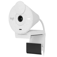 Cameră Web Logitech BRIO 300, Full-HD 1080P, Alb