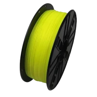 Filament pentru imprimantă 3D Gembird 3DP-ABS1.75-01-FY, ABS, Galben Fluorescent, 1.75 mm, 1kg