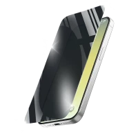 Sticlă de protecție Cellularline Tempered Glass Privacy pentru Apple iPhone Air, Negru