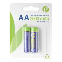 Аккумуляторы Energenie EG-BA-AA26-01, AA, 2600мА·ч, 2шт.