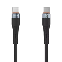 Cablu de încărcare Nillkin Type-C to Type-C Cable, Flowspeed, USB Type-C/USB Type-C, 1,2m, Negru