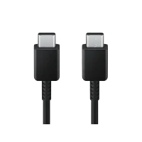 Cablu încărcare și sincronizare Samsung USB-C to USB-C Cable 3A, USB Type-C/USB Type-C, 1,8m, Negru