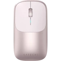 Wireless Mouse Satechi Slim EX, 3 buttons, Ambidextrous, Rechargeable, Bluetooth 5.0, Blush