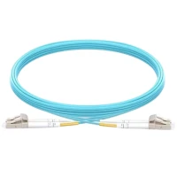 Fiber optic patch cords, Multimode OM4, LC-LC Duplex, 7M