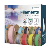 Filament pentru imprimantă 3D Gembird 3DP-ABS1.75-01-Y, ABS, Galben , 1.75 mm, 1kg