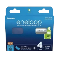 Acumulatori Panasonic BK-4MCDEC4BE, AAA, 800mAh, 4buc.