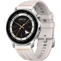 Ceas inteligent OnePlus Watch Lite, 45mm, Silver Steel