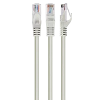 Патч-корд Cablexpert PP6U-0.5M, Cat6 UTP, 0,5м, Серый