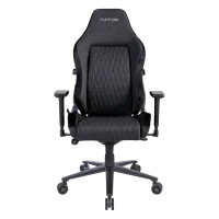Игровое кресло HATOR Ironsky Fabric, Ткань, Искусственная кожа, Чёрный