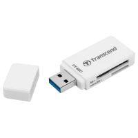 Cititor de carduri Transcend TS-RDF5, USB Type-A, Alb Cititor de carduri Transcend TS-RDF5, USB Type-A, Alb