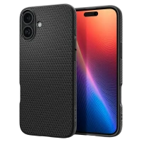 Чехол Spigen iPhone 16 Plus Liquid Air, Матовый черный