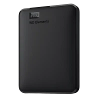Внешний портативный жесткий диск Western Digital WD Elements, 4 TB, Чёрный (WDBU6Y0040BBK-WESN)