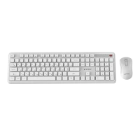 Клавиатура и мышь Gembird Slim Pro Business, Беспроводное, Белый