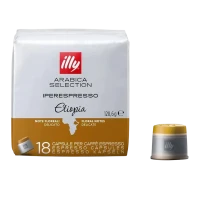 Cafea Illy Iperespresso Arabica Selection - Etiopia, 18 buc Cafea Illy Iperespresso Arabica Selection - Etiopia, 18 buc