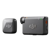 Microfon portabil pentru înregistrare vocală DJI Mic Mini (1 TX + 1 RX), Fără fir, Negru