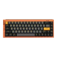 Tastatură MCHOSE Ace 68 Turbo, Cu fir, Galaxy Orange