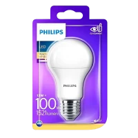 Bec cu LED Philips WW 230V FR ND, E27, Alb Cald Bec cu LED Philips WW 230V FR ND, E27, Alb Cald