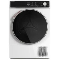 Uscător de rufe Sharp KD-NHL9S9GWC-EE, 9kg, Alb